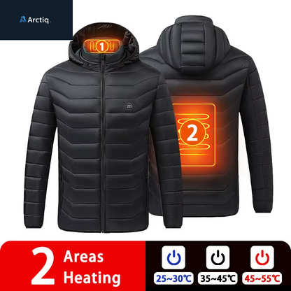 9/19 Areas Heated Jacket Women'S Warm Vest USB Men'S Heating Jacket Heated Vests Coat Hunting Hiking Camping Autumn Winter Male